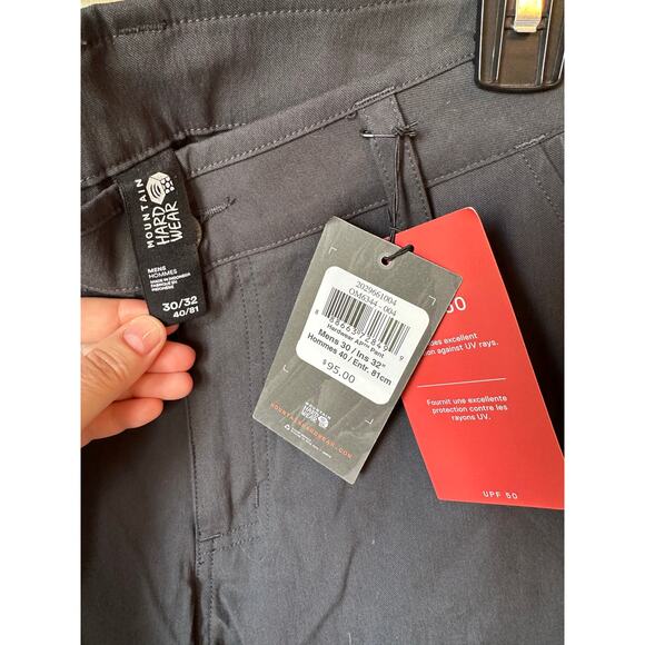 *SOLD* NWT Mountain Hardwear Men's Standard Hiking Gorpcore AP Pant, Blue - Picture 7 of 7